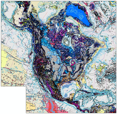 Geologic Map of North America